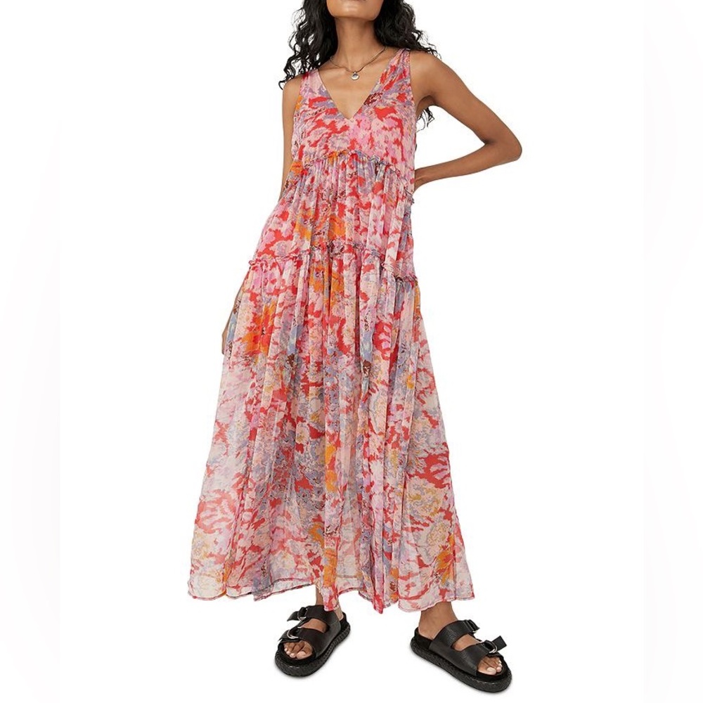 Free People Julianna Floral Maxi